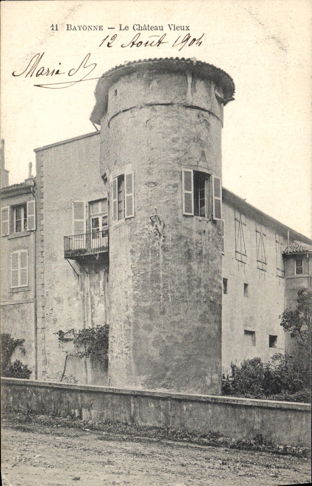 CPA Bayonne Le Chateau Vieux
