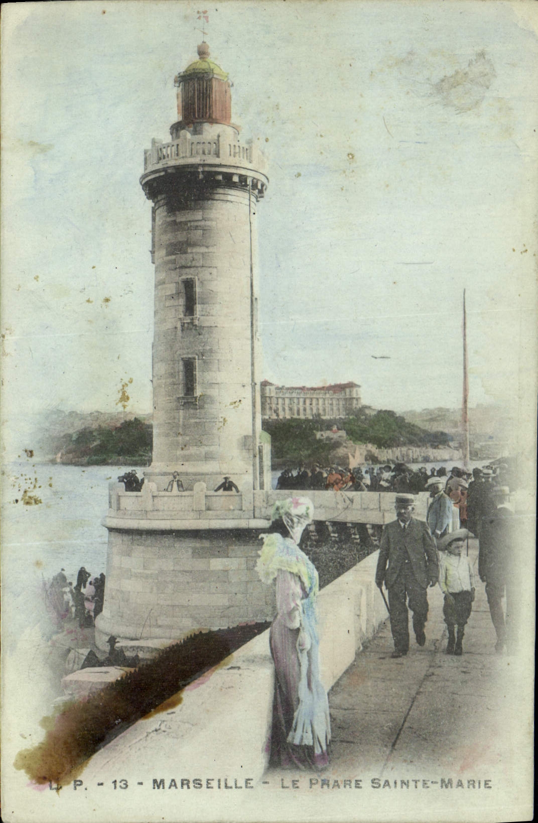 CPA Marseille Le Phare Sainte Marie