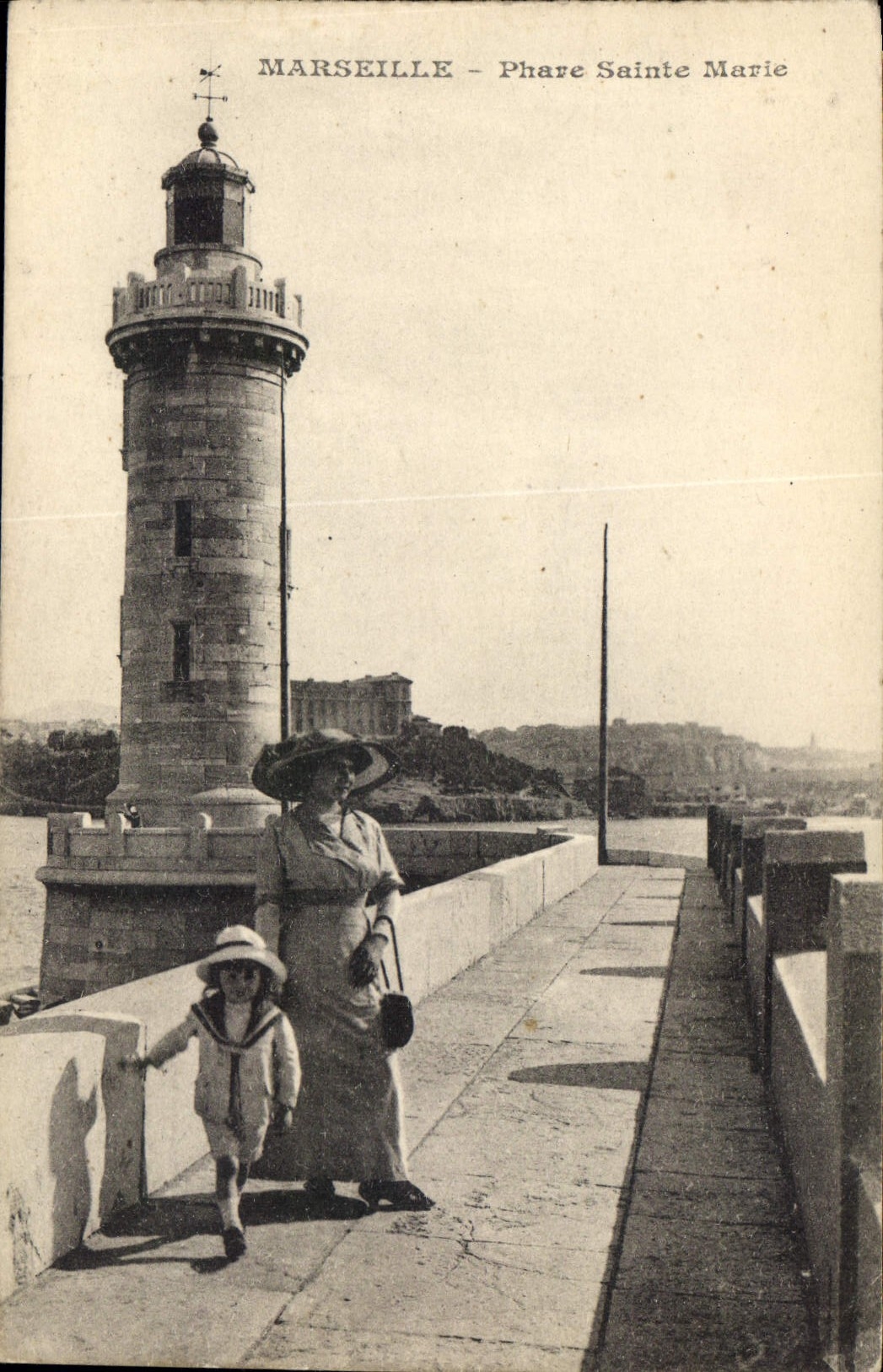 CPA Marseille Phare Sainte Marie