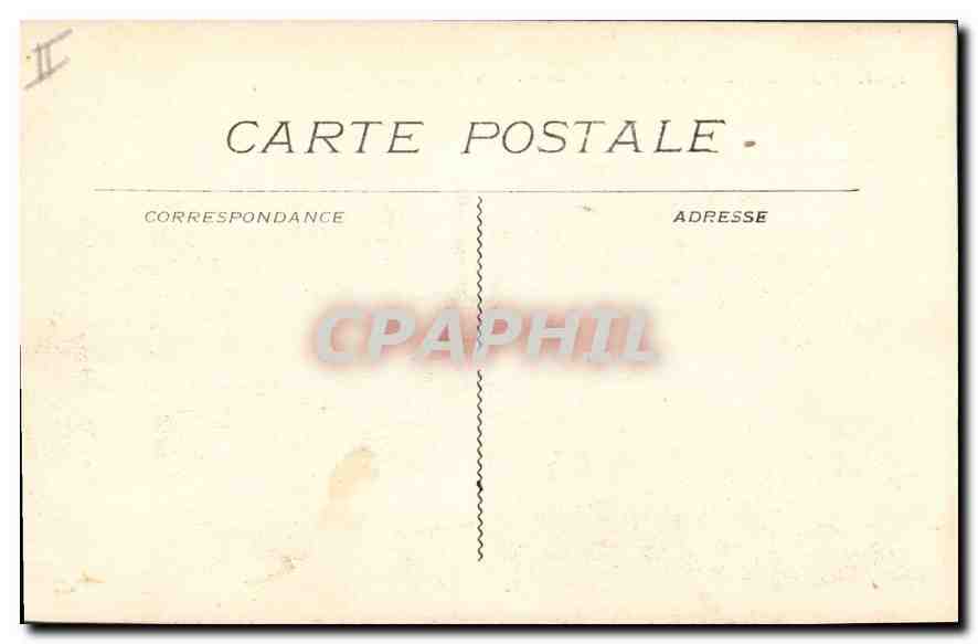 CPA Marseille Le Phare Ste Marie — Rückseite