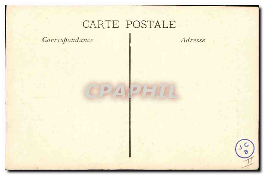 CPA Marseille Phare Ste Marie — Verso