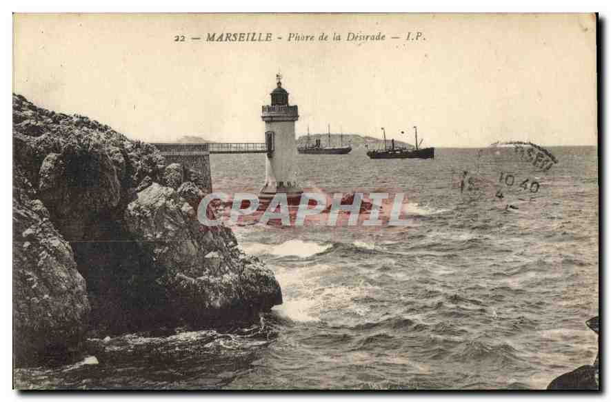 CPA Marseille Phare de la Desirade