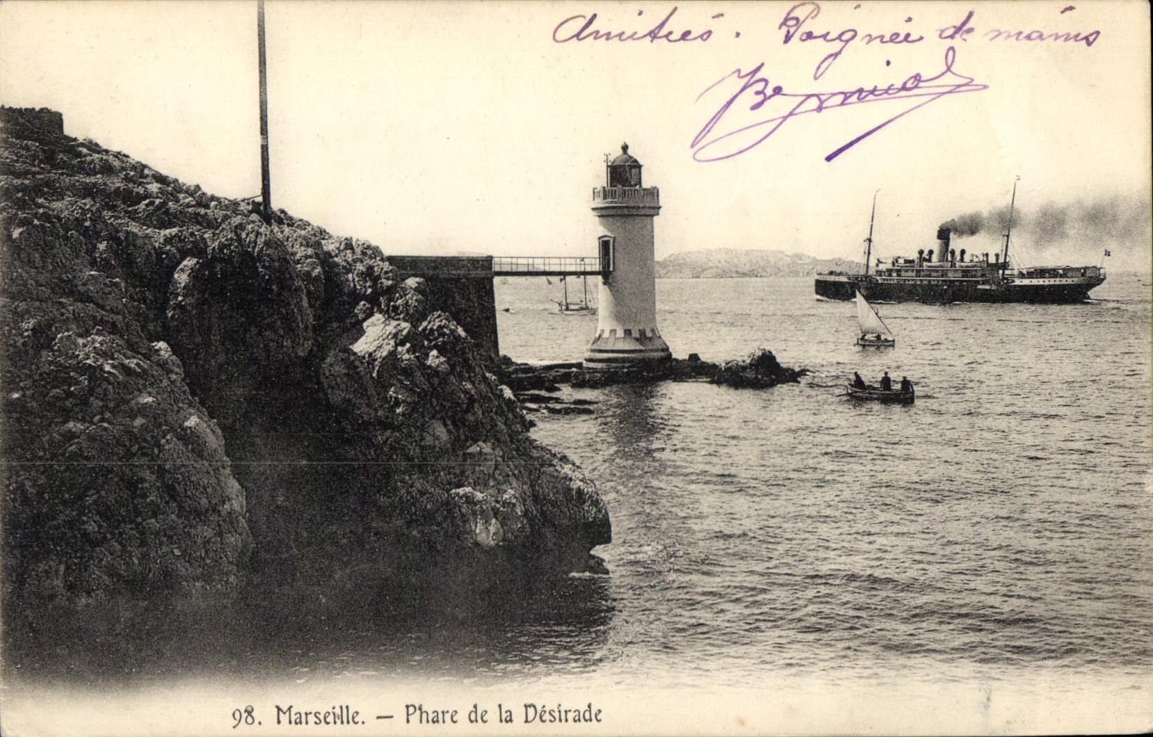 CPA Marseille Phare de la Desirade