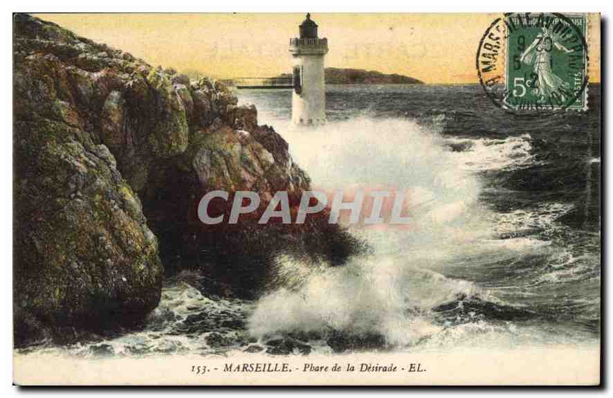 CPA Marseille Phare de la Desirade