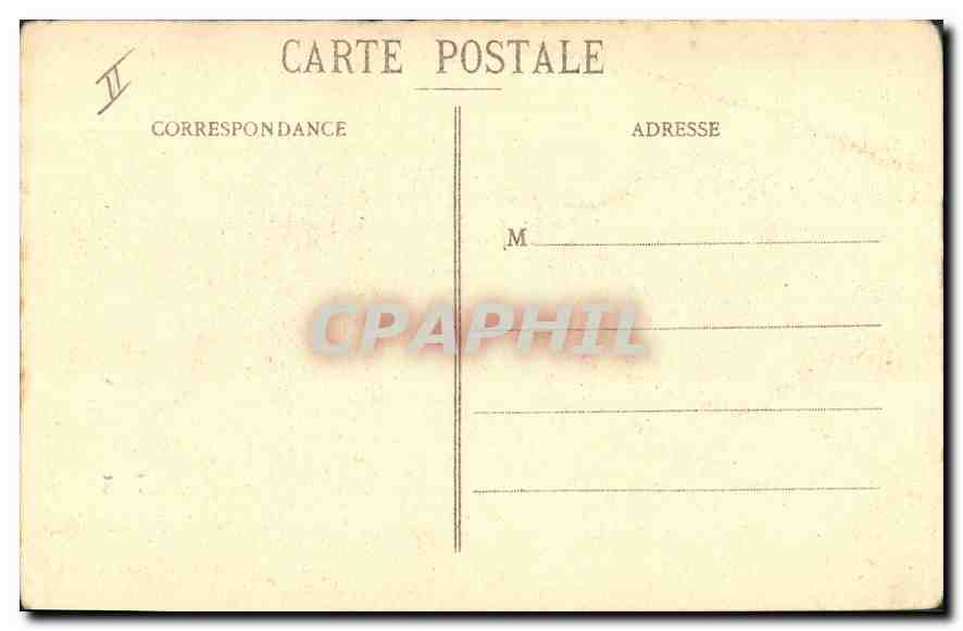 CPA Marseille Phare de la Desirade — Rückseite