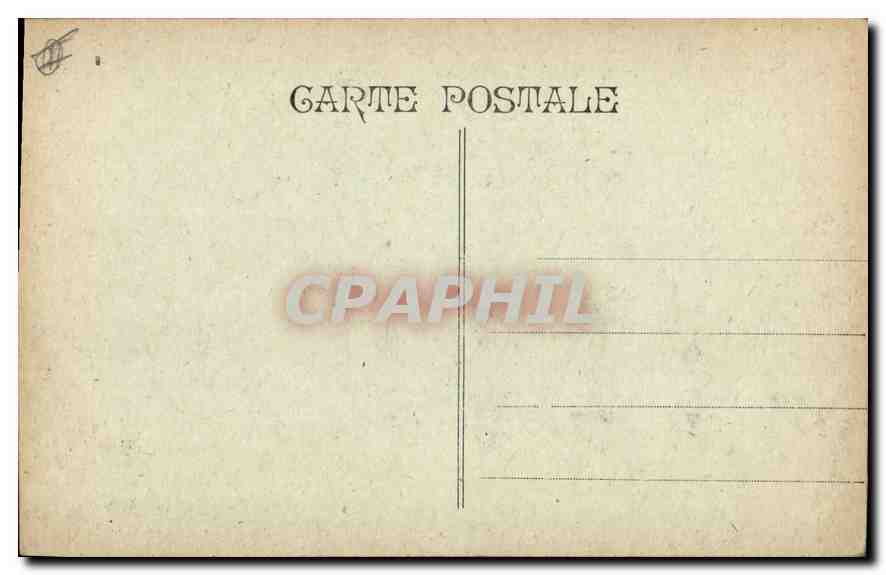 CPA Marseille Phare de la Desirade — Verso
