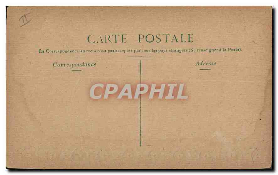 CPA Marseille Sortie du Port de la Joliette — Rückseite