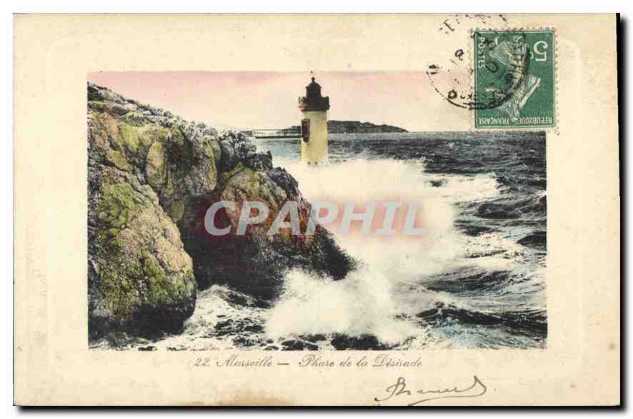 CPA Marseille Phare de la Desirade