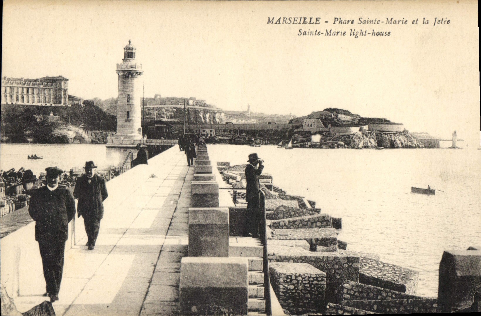 CPA Marseille Phare Sainte Marie