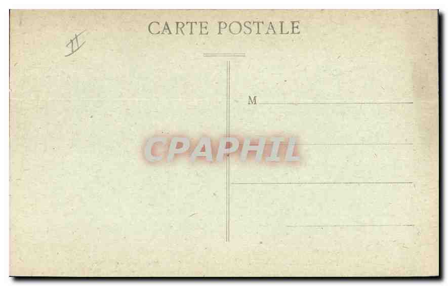 CPA Marseille La Jetee et le Phare — Rückseite