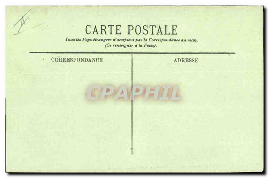 CPA Marseille Le Phare de Palmier — Rückseite