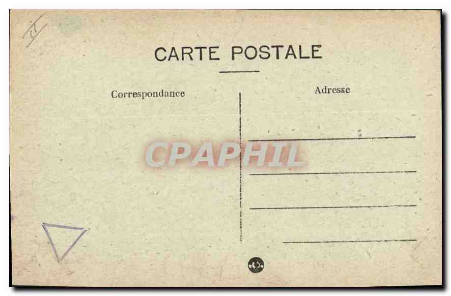 CPA Marseille Phare de Planier — Rückseite