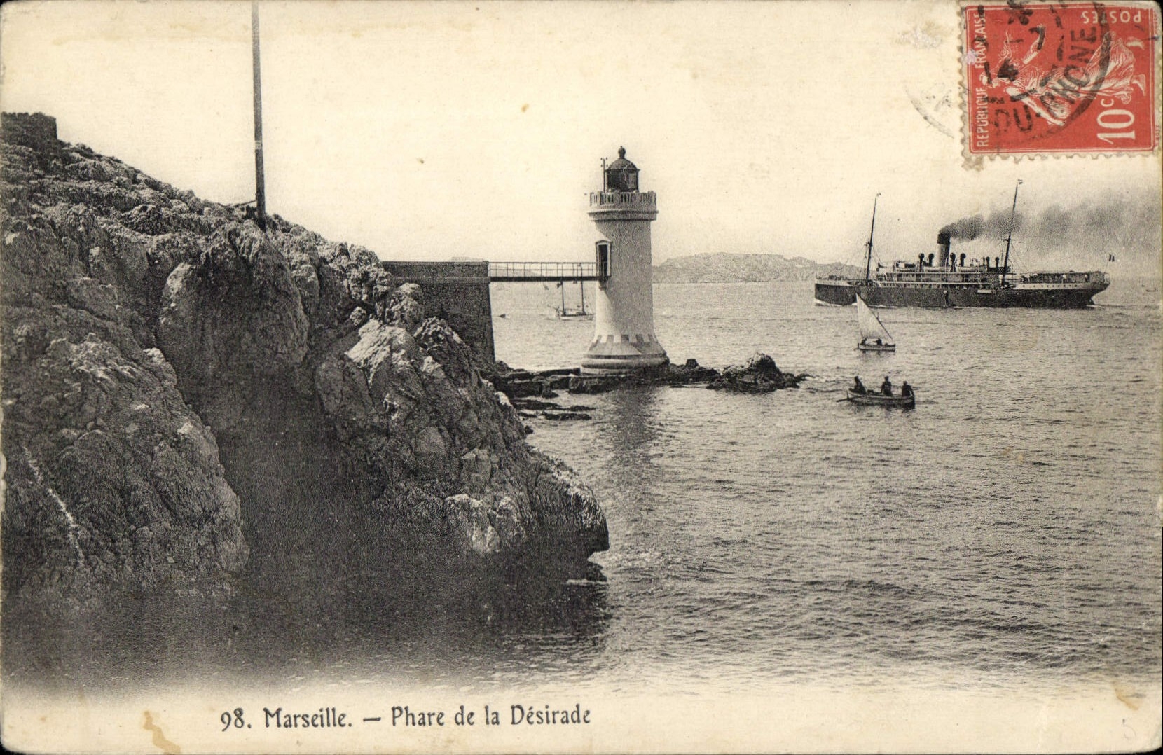 CPA Marseille Phare de la Desirade