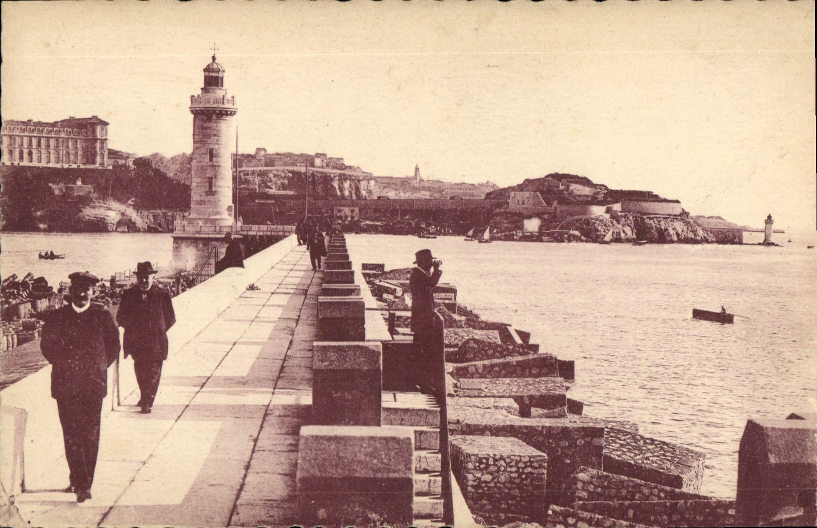 CPA Marseille Phare Sainte Marie