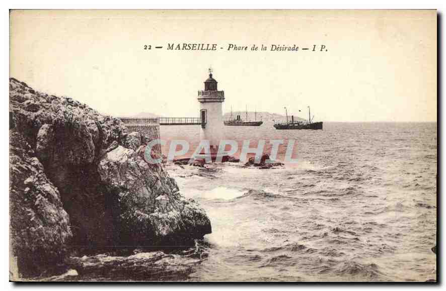 CPA Marseille Phare de la Desirade