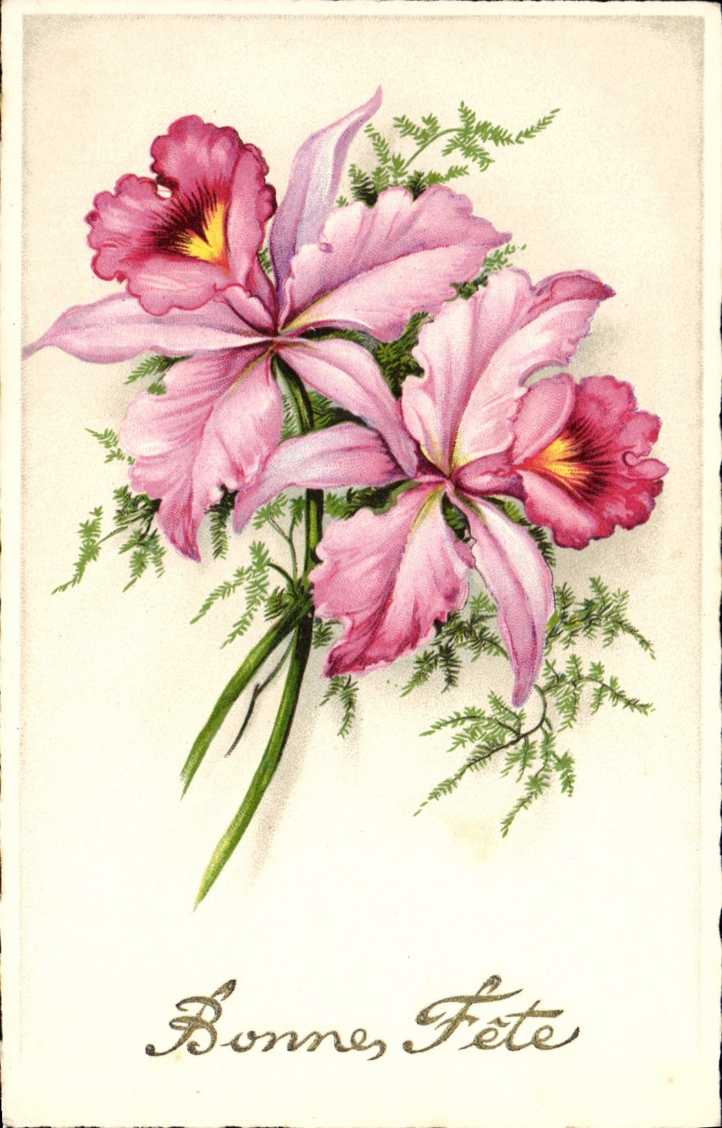 CPA Fantaisie Fleurs