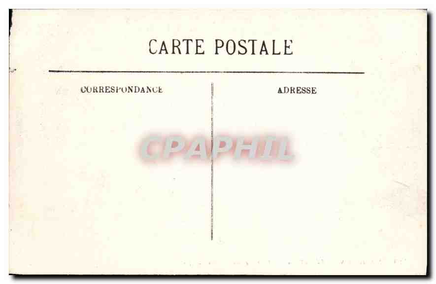 CPA Langeais Le Château La salle des gardes — Rückseite