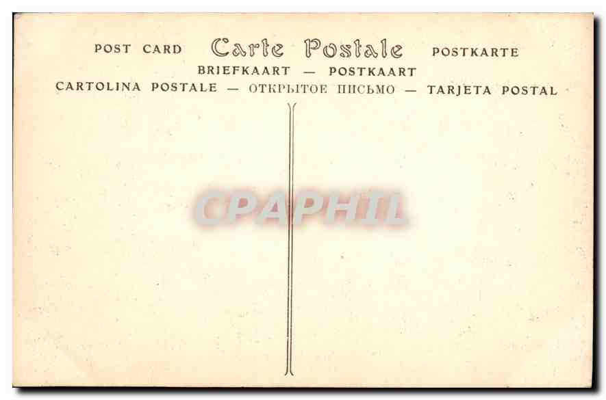 CPA Environs de Saint Pol de Leon (Finistere) Chateau de Kerjean Le pavillon de l'horloge — Rückseite