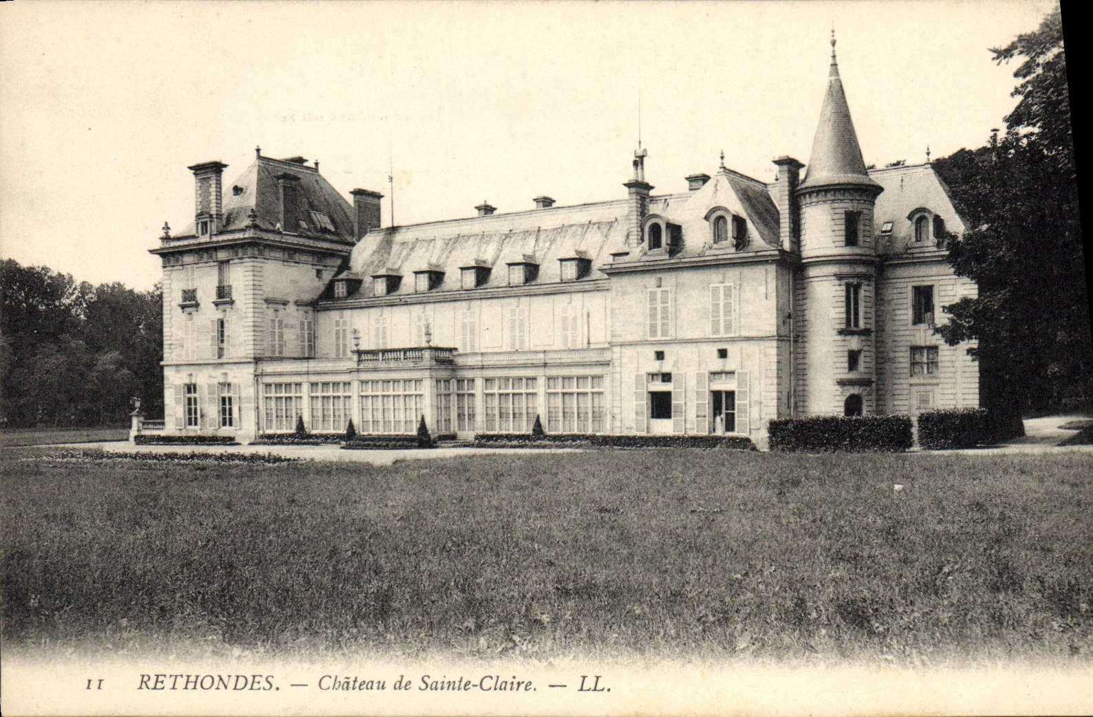 Rethondes — Château de Sainte-Claire — LL.