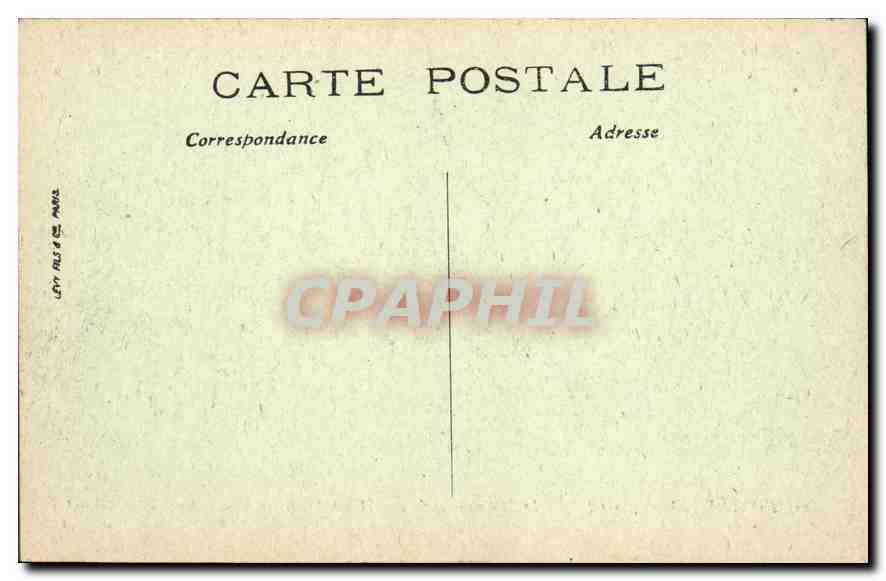 CPA Montresor (L et L) Le Chateau (Sud) — Rückseite