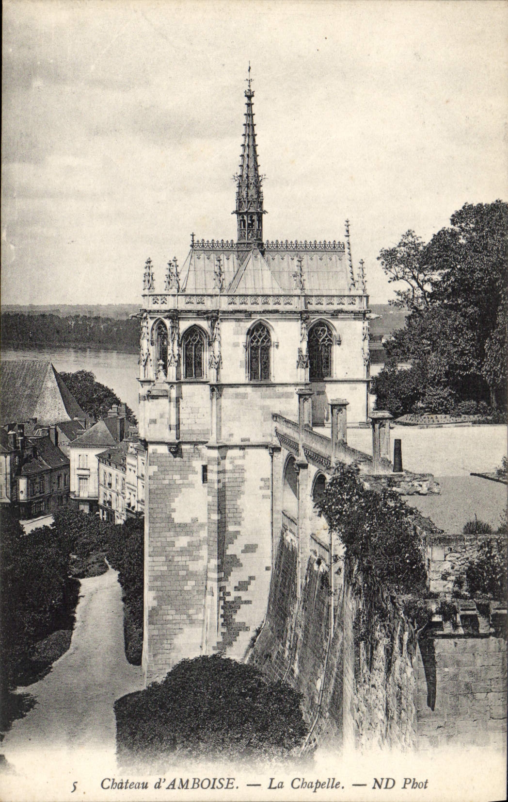 CPA Chateau d'Amboise La Chapelle