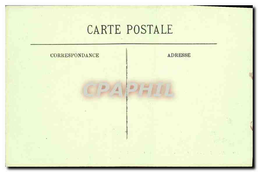CPA Amboise Le Château La Tour Charles VII et balcon de fer forge — Rückseite