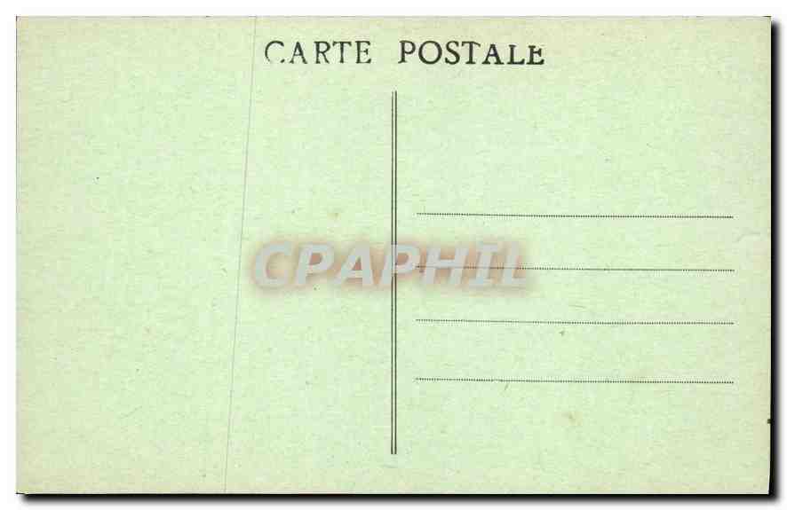 CPA Chateau d'Anet (E et L) Vue prise de la Cour — Rückseite