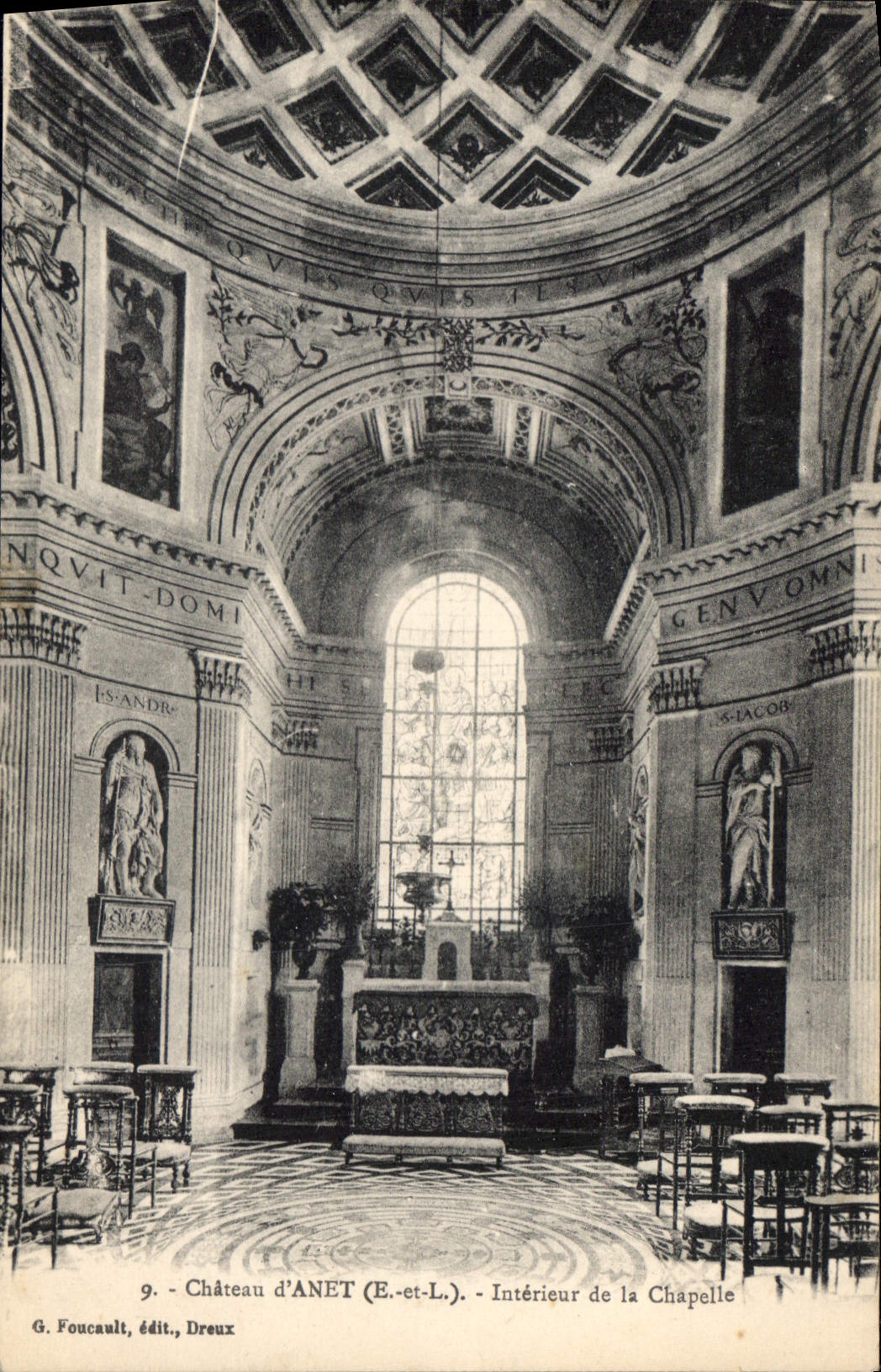 CPA Chateau d'Anet (E et L) Interieur de la Chapelle