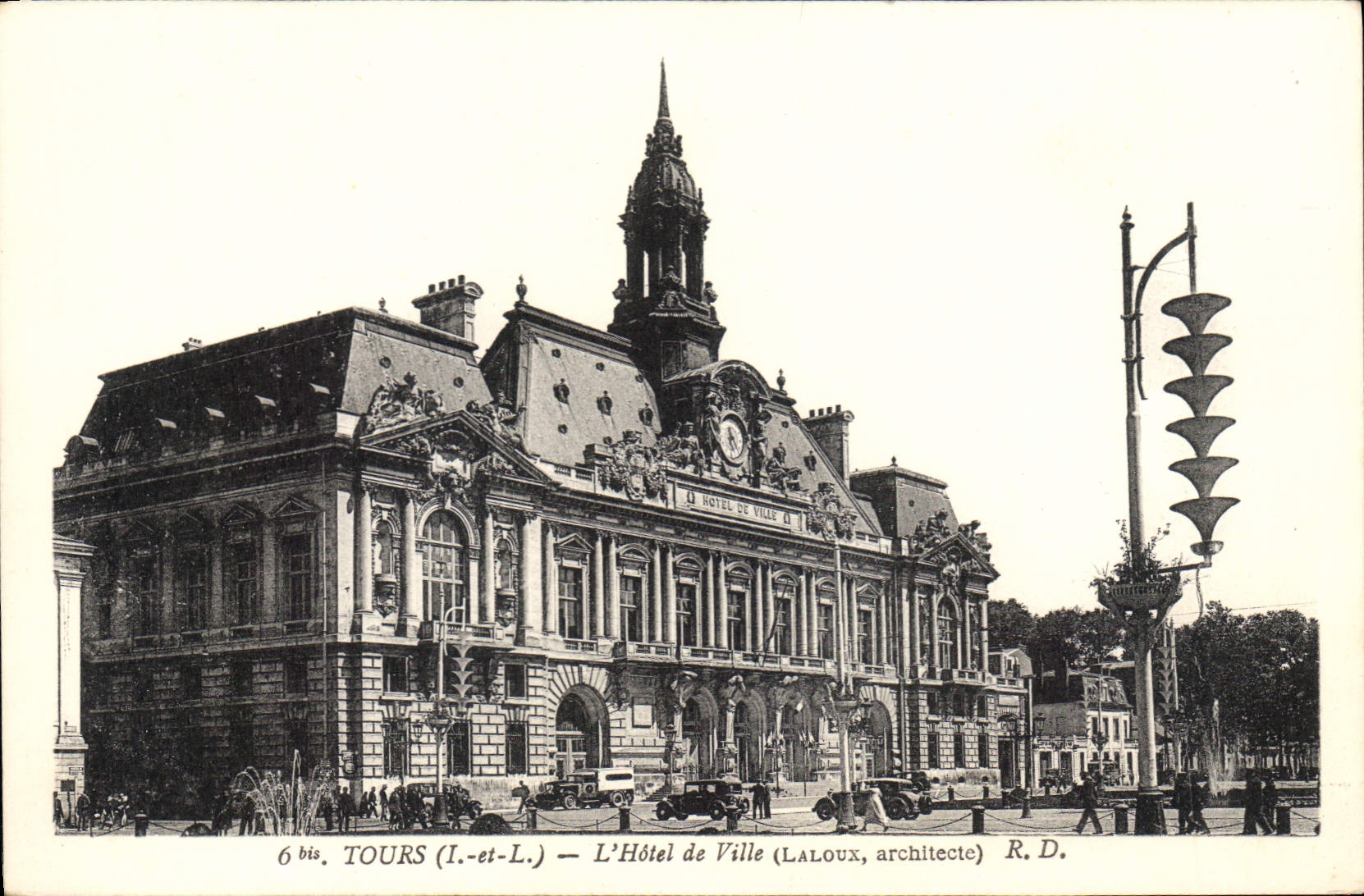 CPA Tours (I et L) L'Hotel de Ville