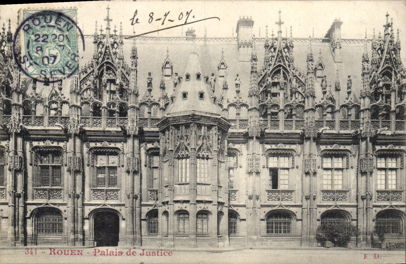 CPA Rouen Palais de Justice