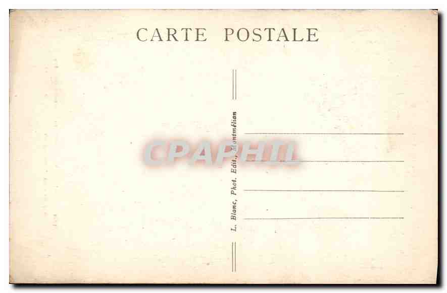 CPA Chambery Vieille Tour semi circulaire — Back