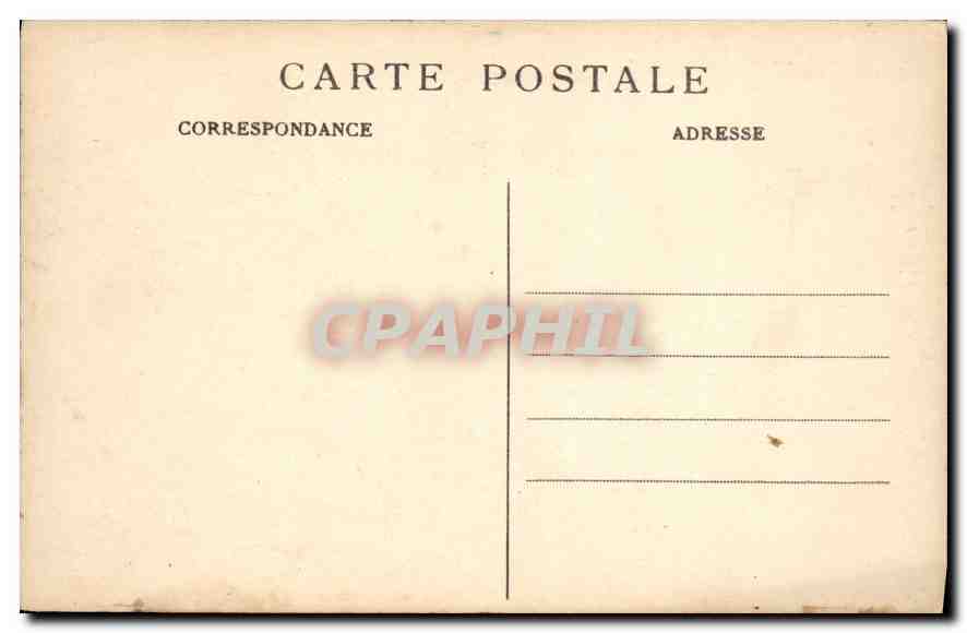 CPA Lyon Parc de la Tete d'Or Les Cynes — Verso