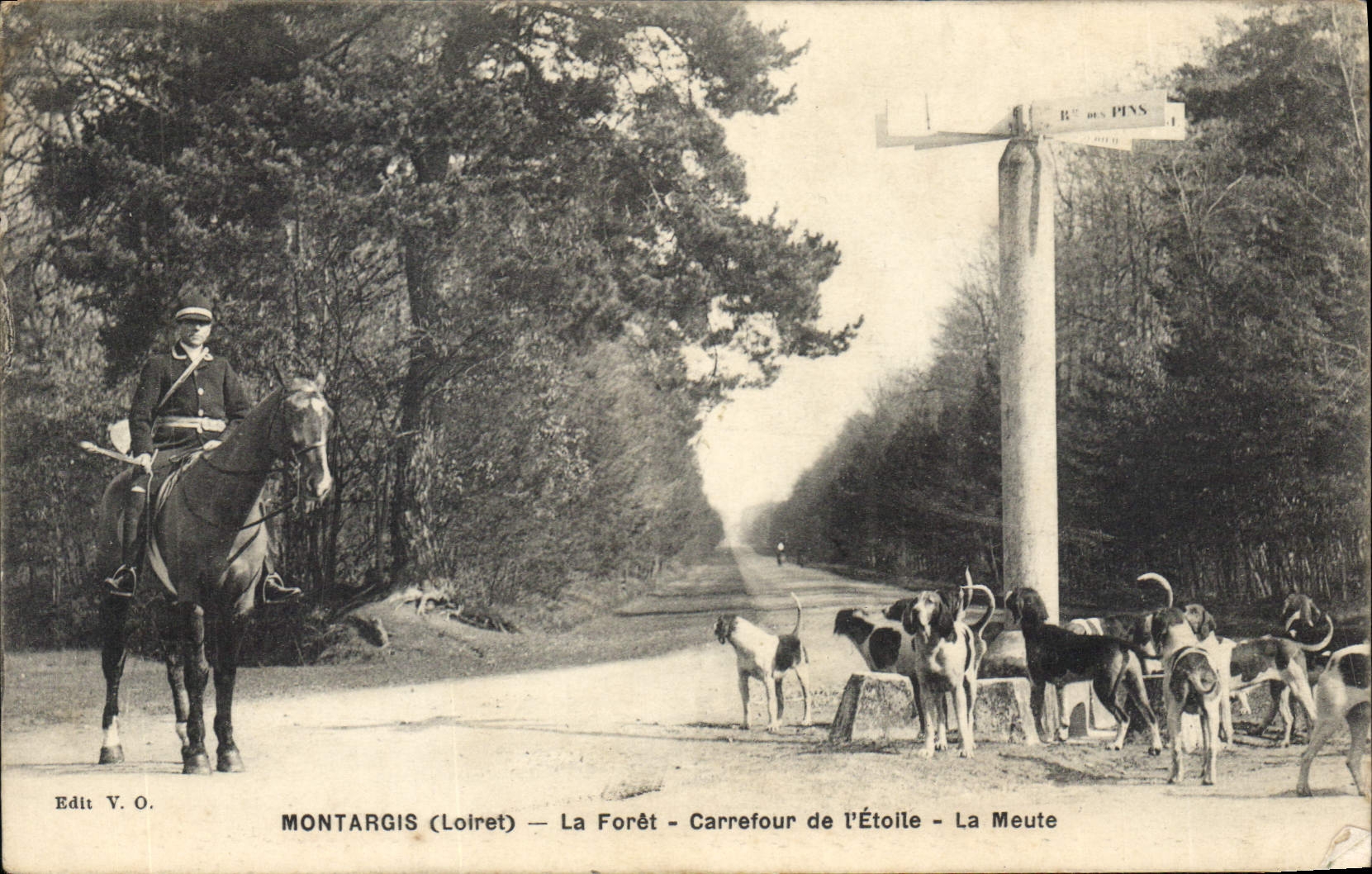 Montargis (Loiret) — La Forêt — Carrefour de l'Étoile — La Meute — Edit V.O.