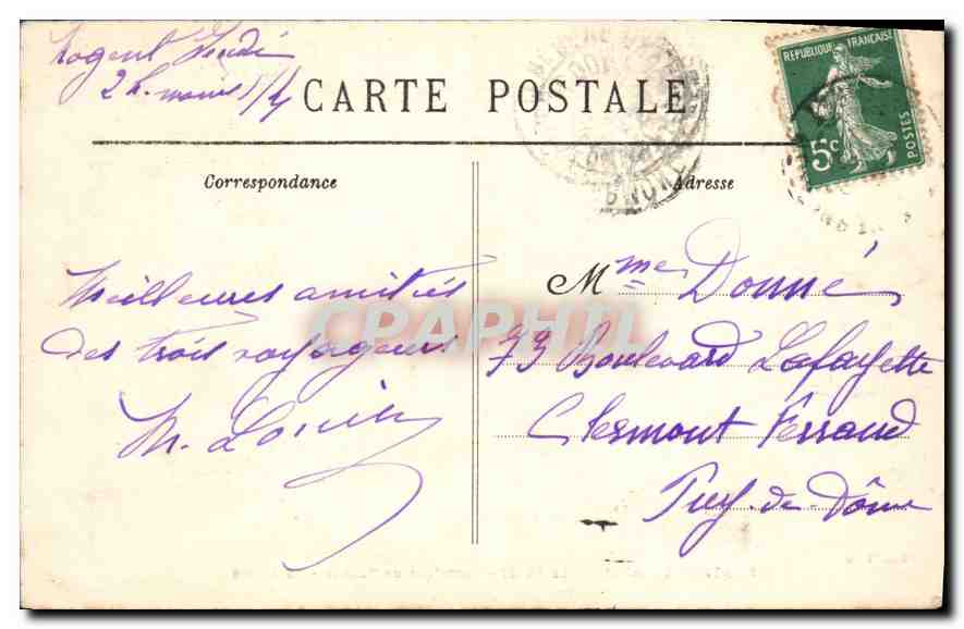 Montargis (Loiret) — La Forêt — Carrefour de l'Étoile — La Meute — Edit V.O. — Verso
