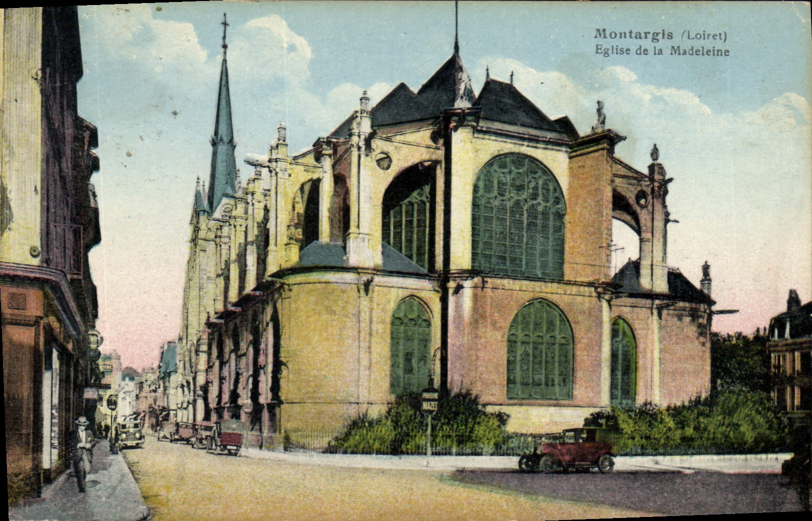 CPA Montargis (Loiret) Eglise de la Madeleine