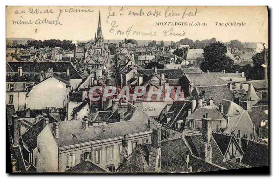 CPA Montargis (Loiret) Vue generale