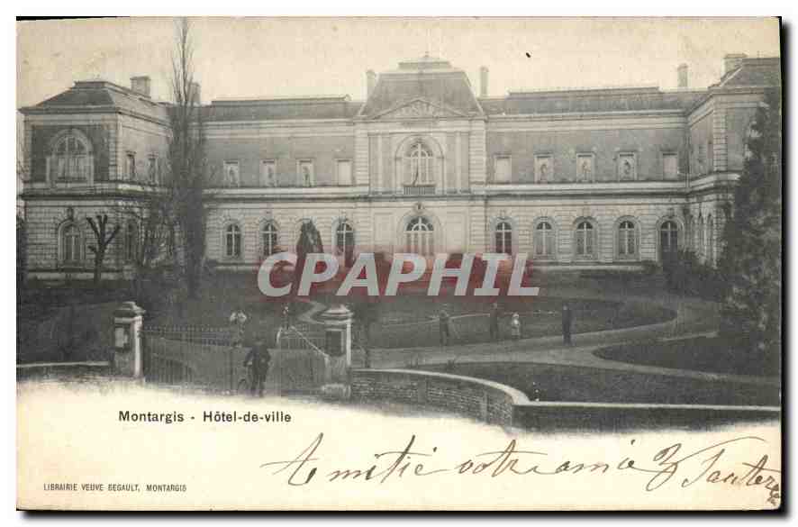 CPA Montargis Hotel de ville