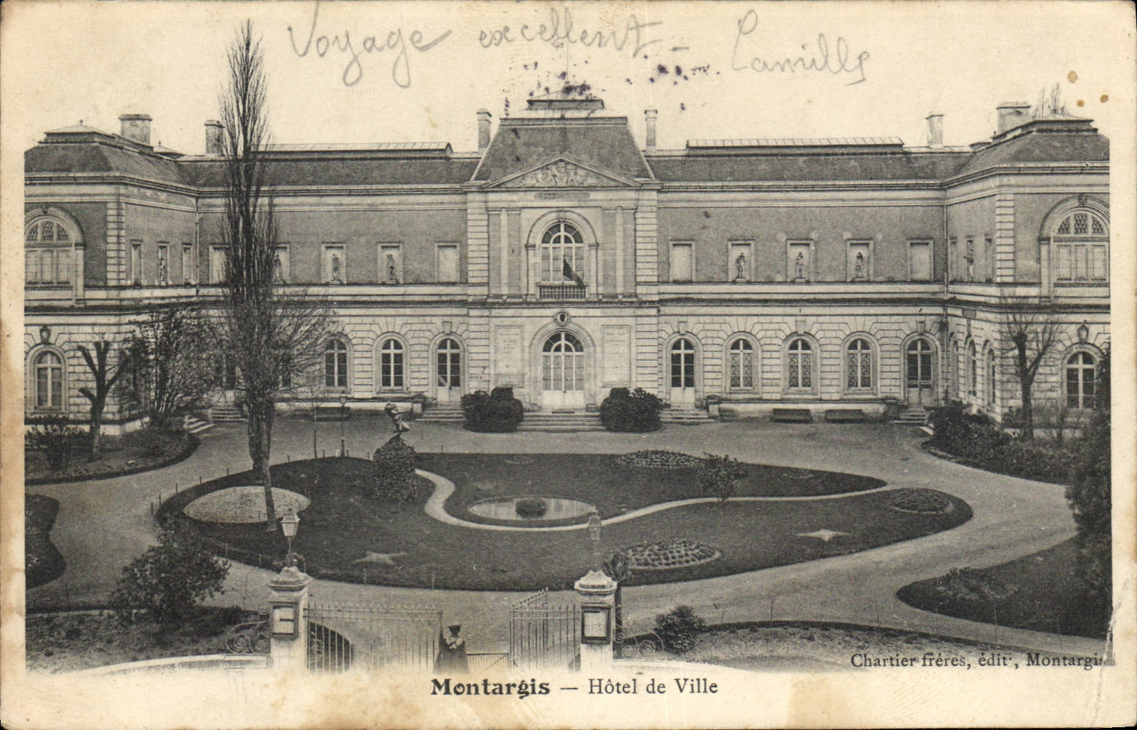 CPA Montargis Hotel de Ville
