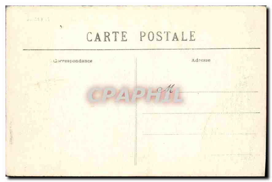 CPA Montargis Le Chateau — Rückseite