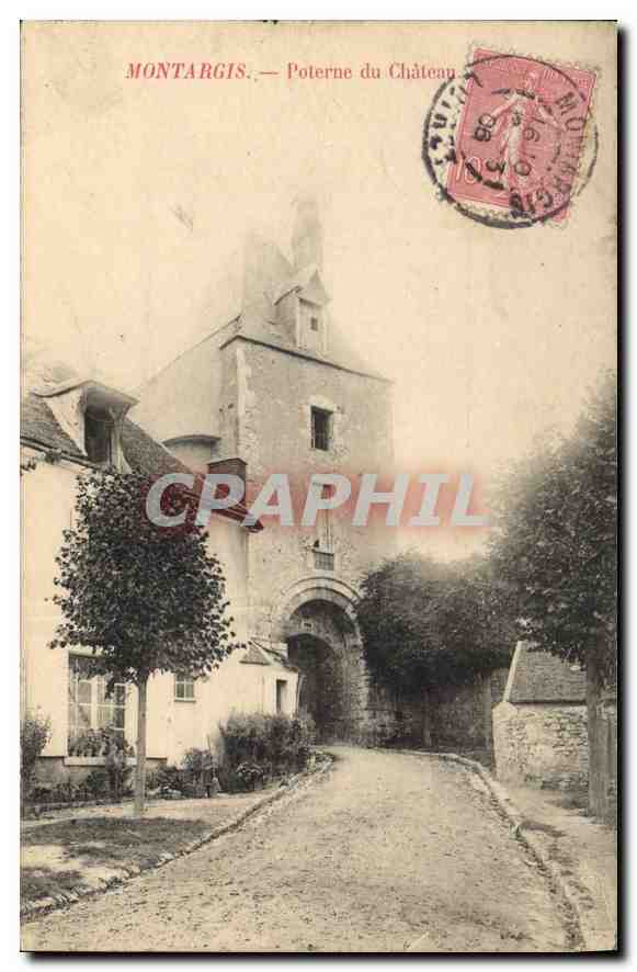 CPA Montargis Poterne du Chateau