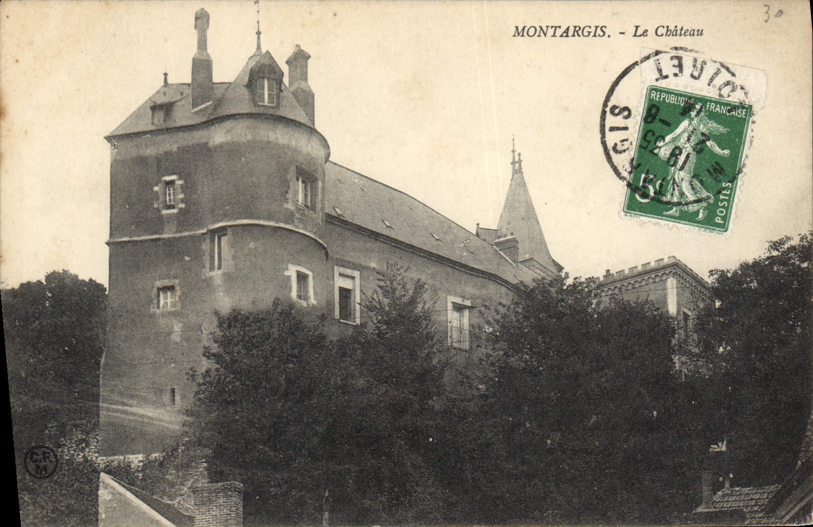 CPA Montargis Le Chateau
