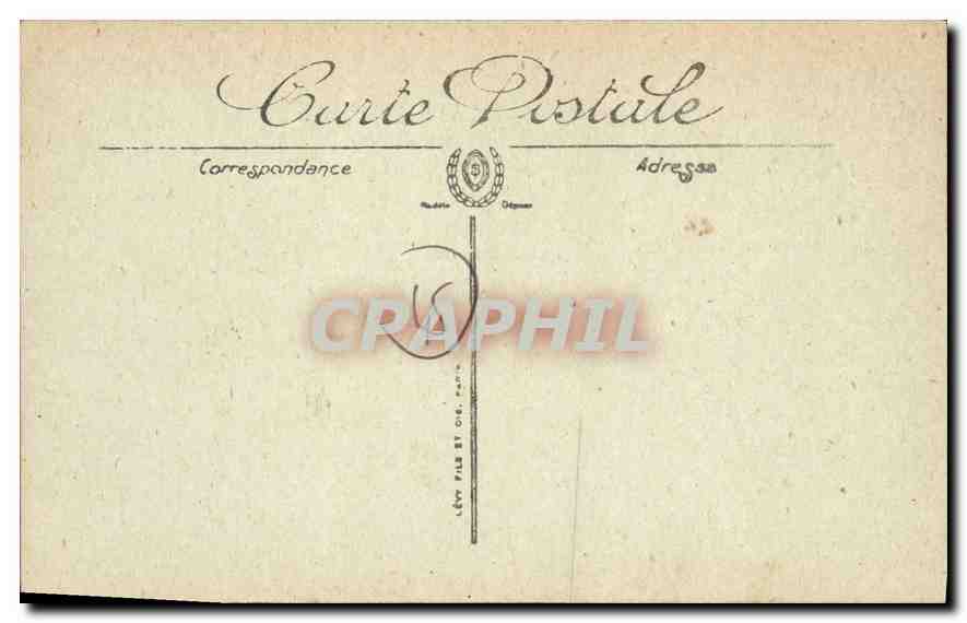 CPA Montargis L'Eglise et la Rue de Loing — Rückseite