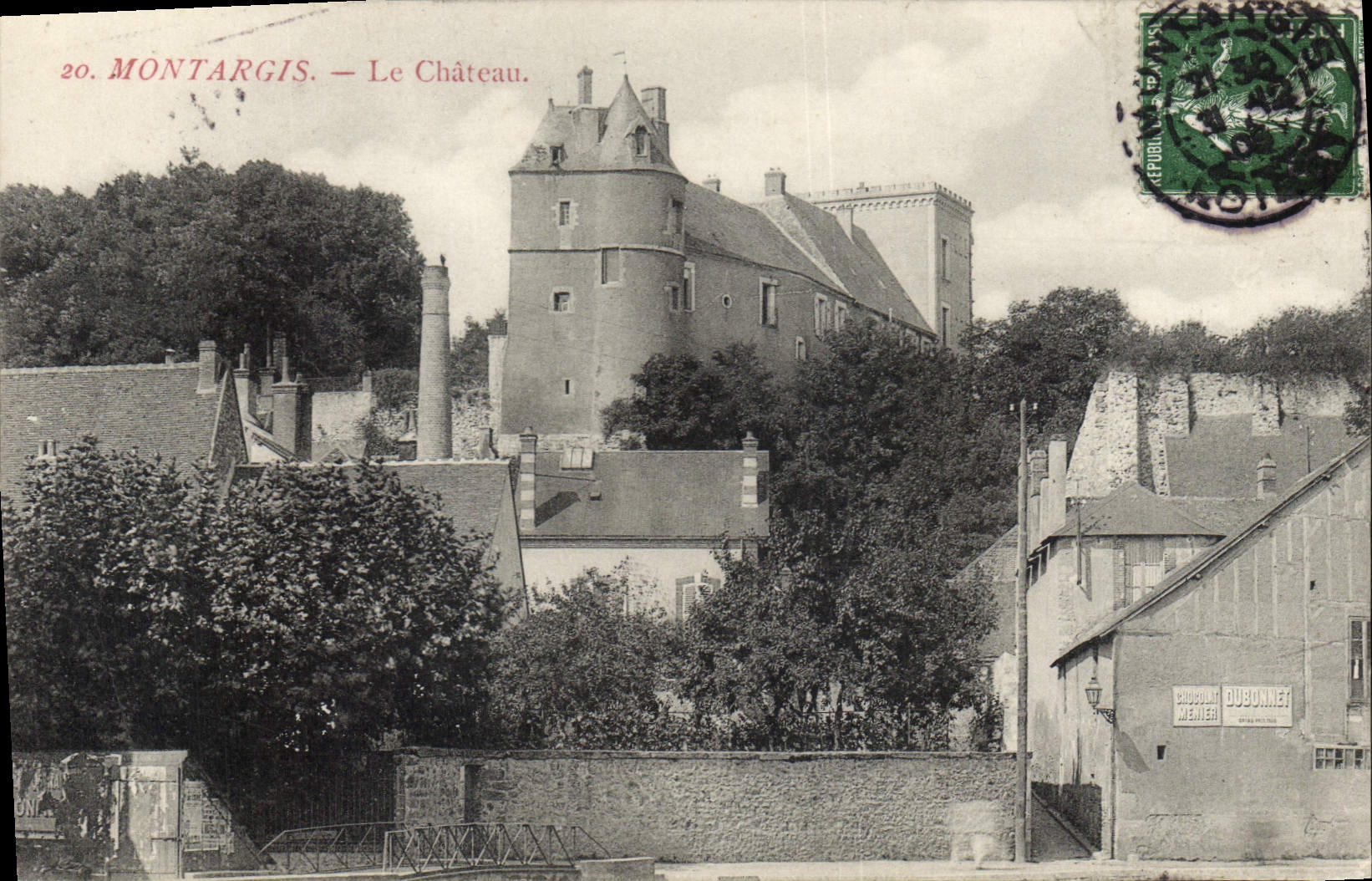 CPA Montargis Le Chateau
