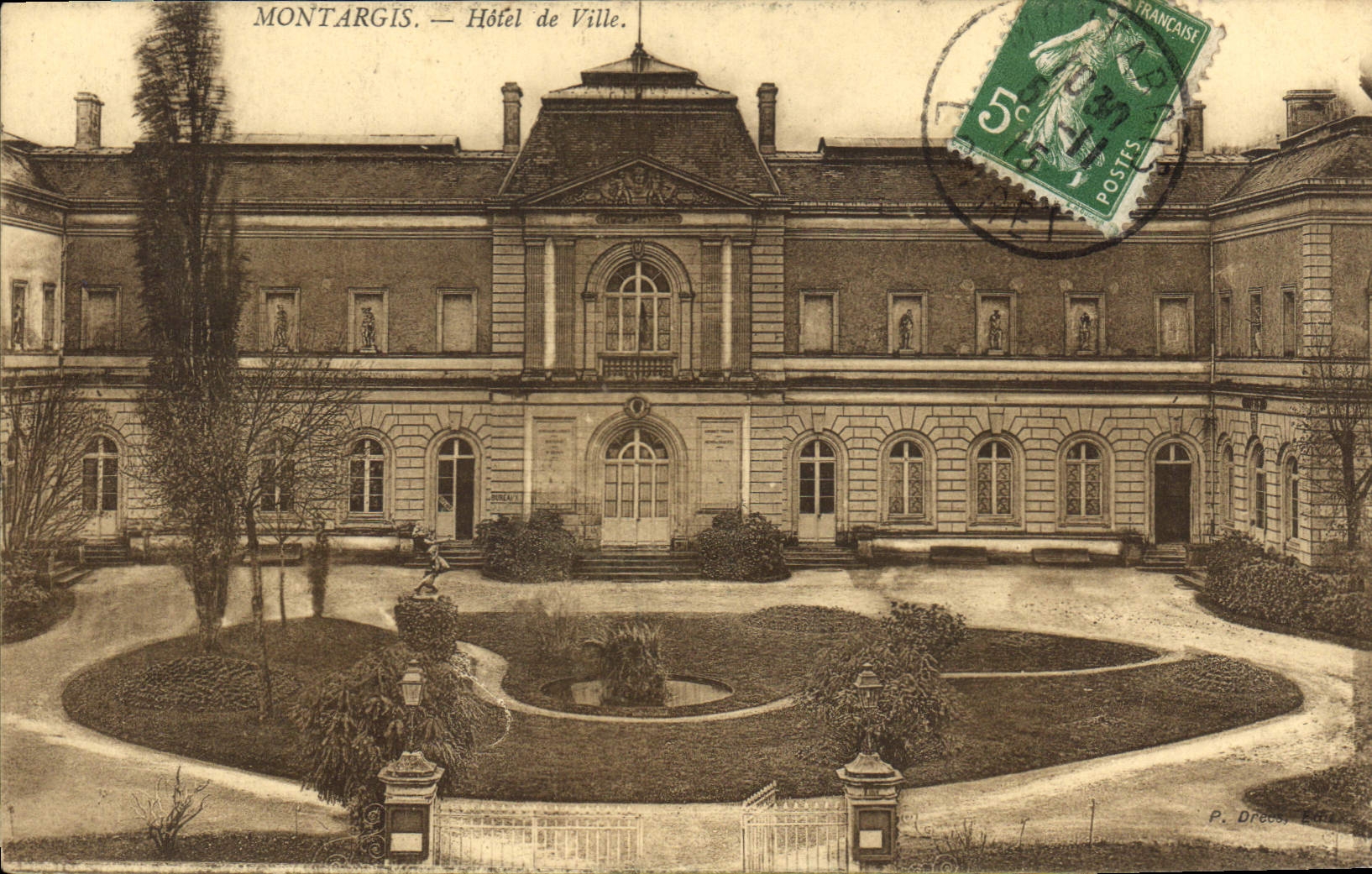 CPA Montargis Hotel de Ville