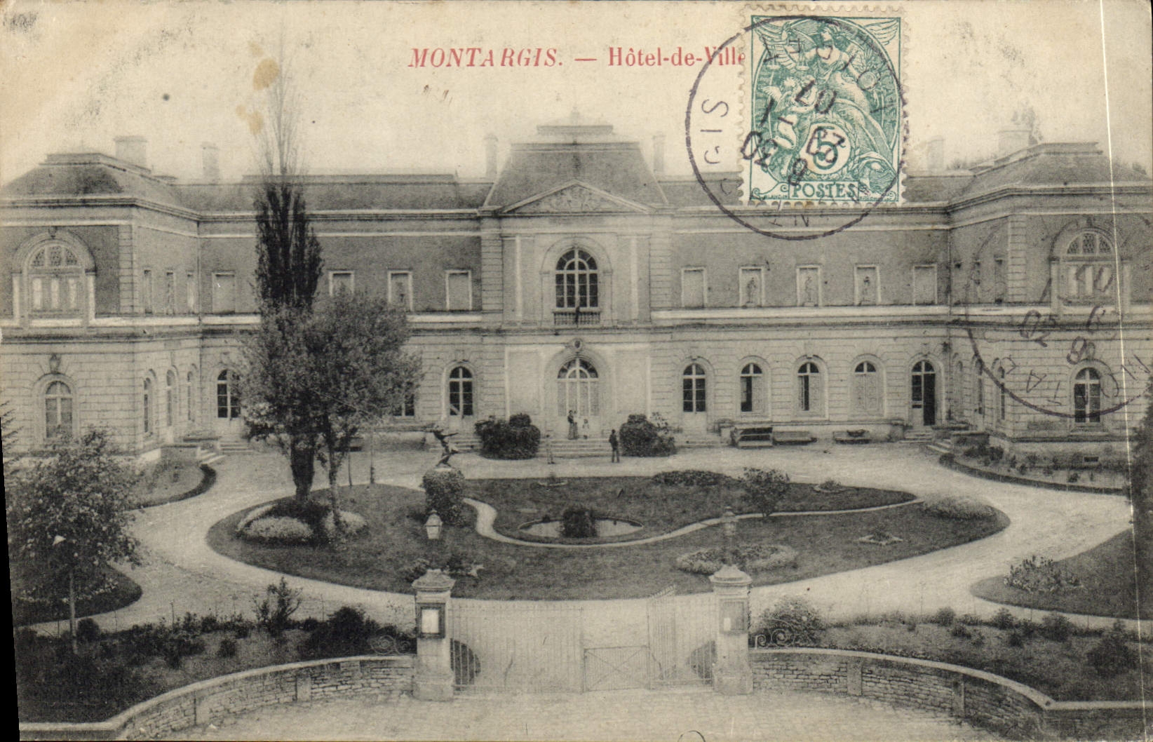 CPA Montargis Hotel de Ville