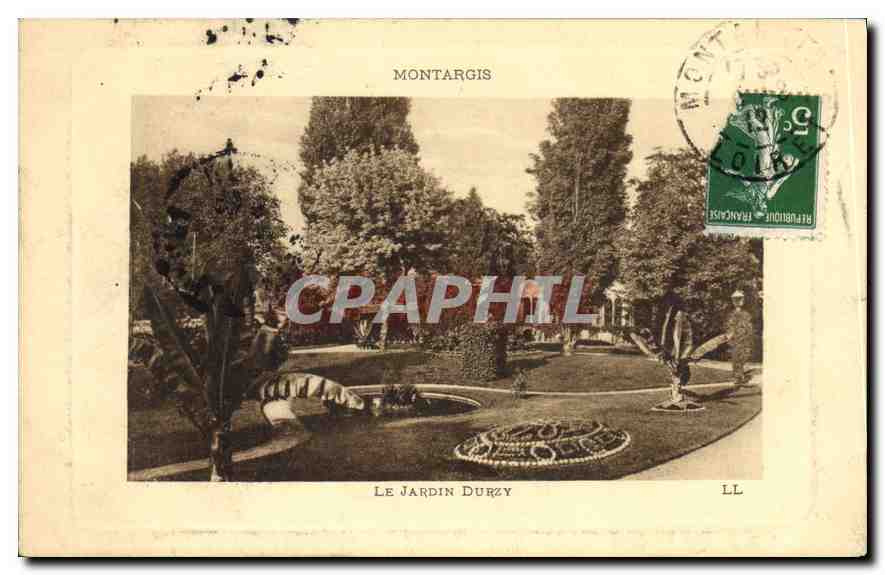 CPA Montargis Le Jardin Durzy