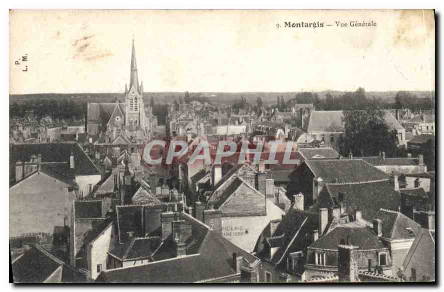 CPA Montargis Vue Generale