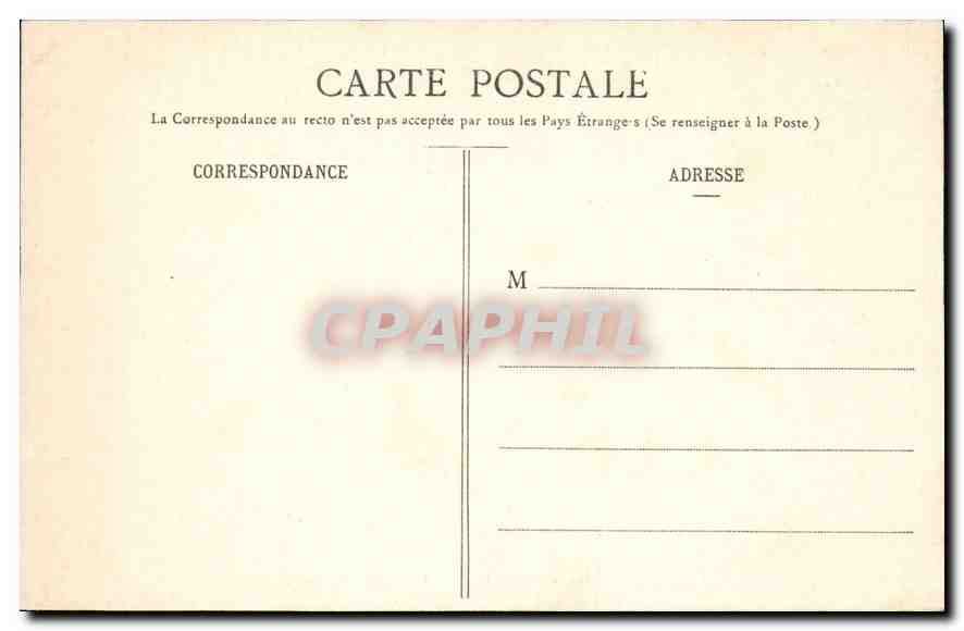 CPA Montargis Le Canal (Autre vue) — Rückseite