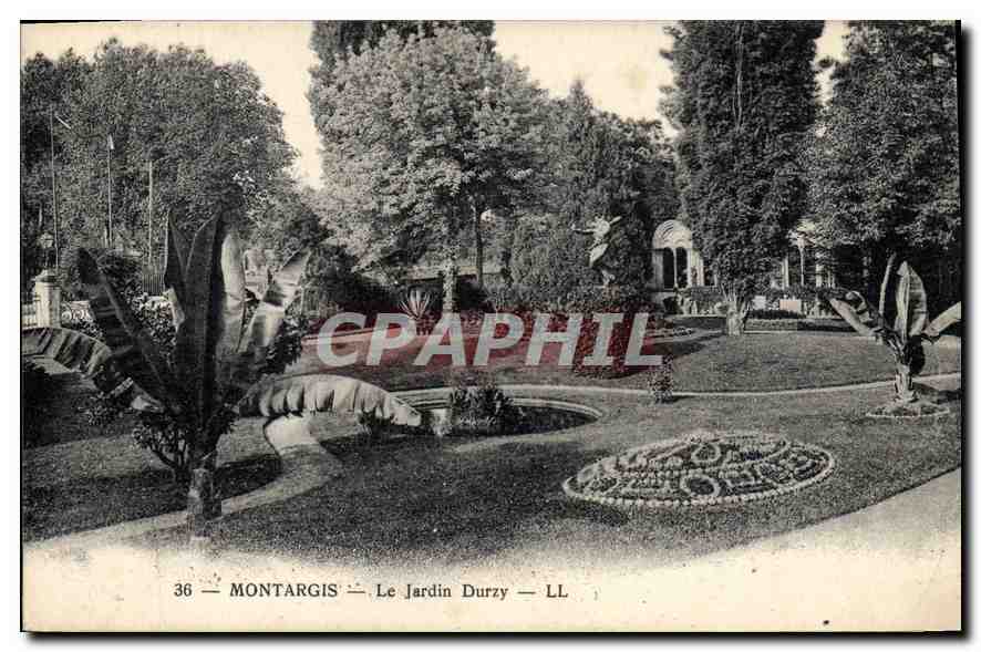 CPA Montargis Le Jardin Durzy