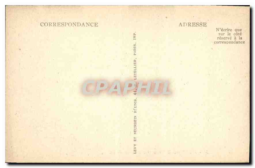 CPA Montargis Le Jardin Durzy — Back